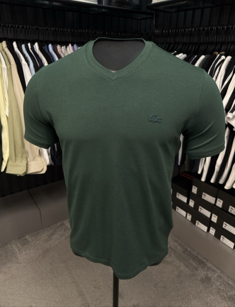 V Yaka T-shirt (2001 -Petrol Yeşili)