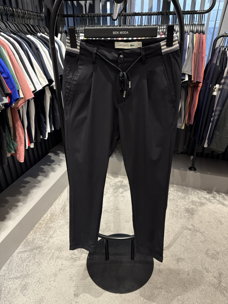 Premium Kırışmayan Kumaş Jogger Pantolon(1090-Siyah)