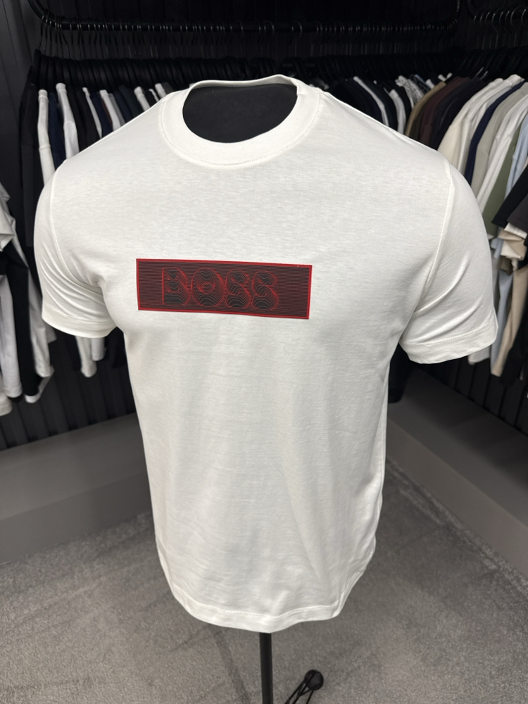 Boss T-shirt (8027-Beyaz)