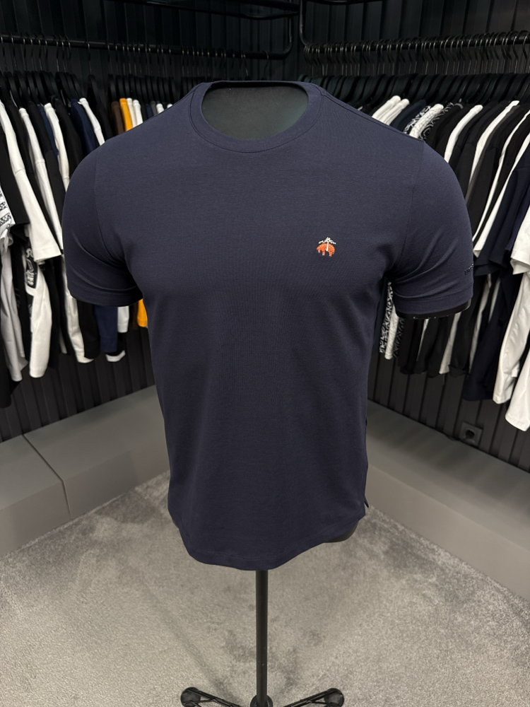 Premium Brooks Brothres T-shirt (2245-Lacivert)
