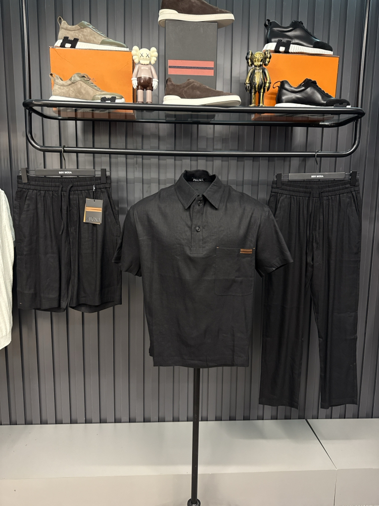 İthal Premium Zegna Ham Keten 3’lü Takım (Battal Boy-6819)
