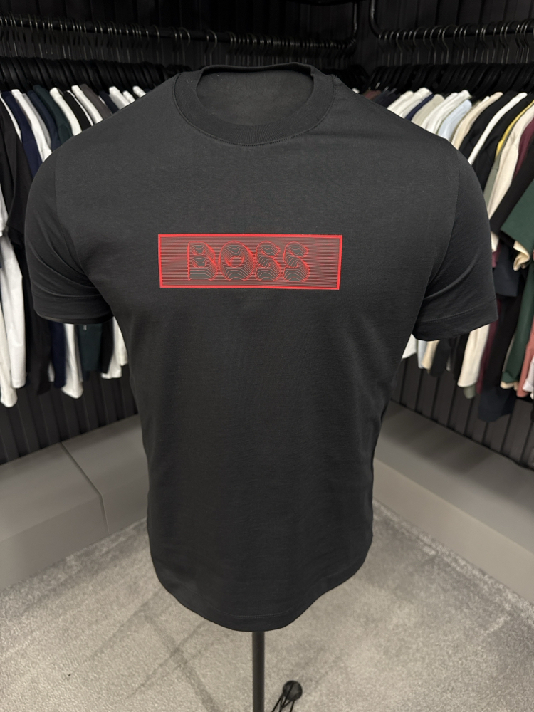 Boss T-shirt (8027-Siyah)
