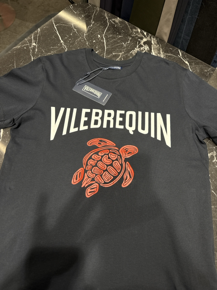 VILEBREQUIN Kaplumbağa Baskılı T-shirt