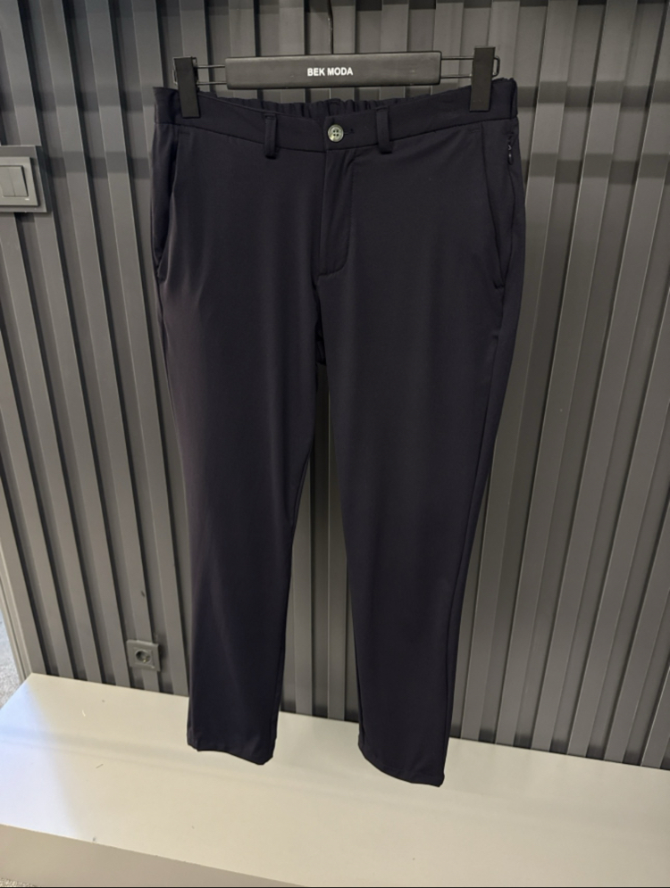Modal  Kırışmayan Kumaş Jogger Pantolon(1102-Lacivert)