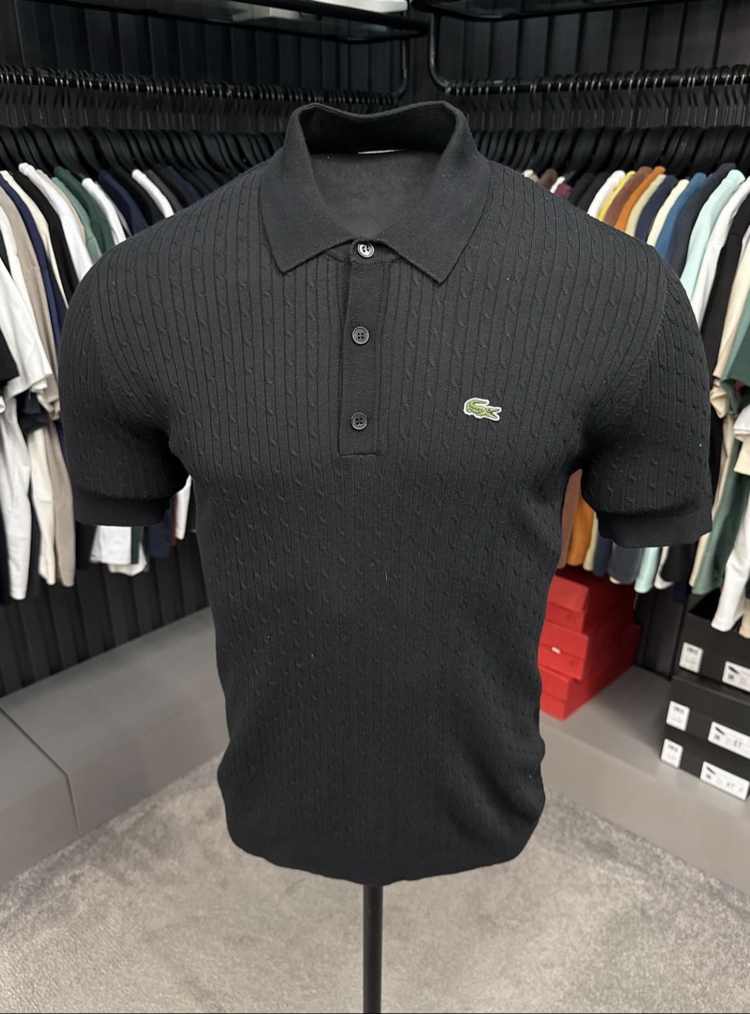 Triko Polo Yaka (Siyah-33066 )