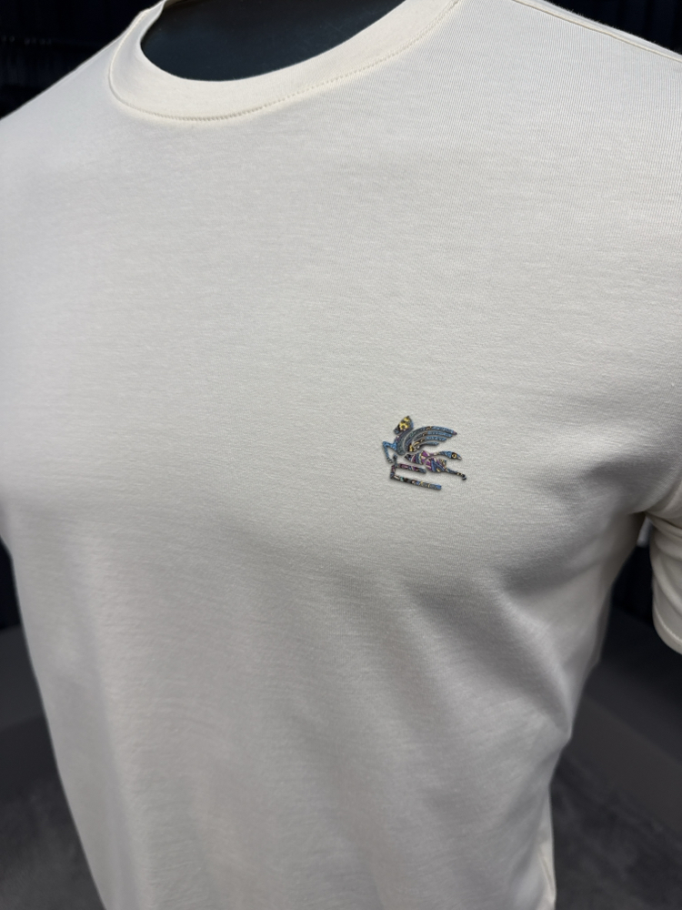 Premium Etro T-shirt (2238-Ekru)