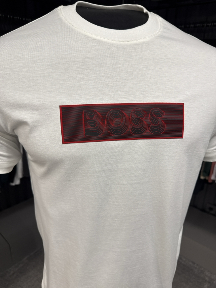 Boss T-shirt (8027-Beyaz)