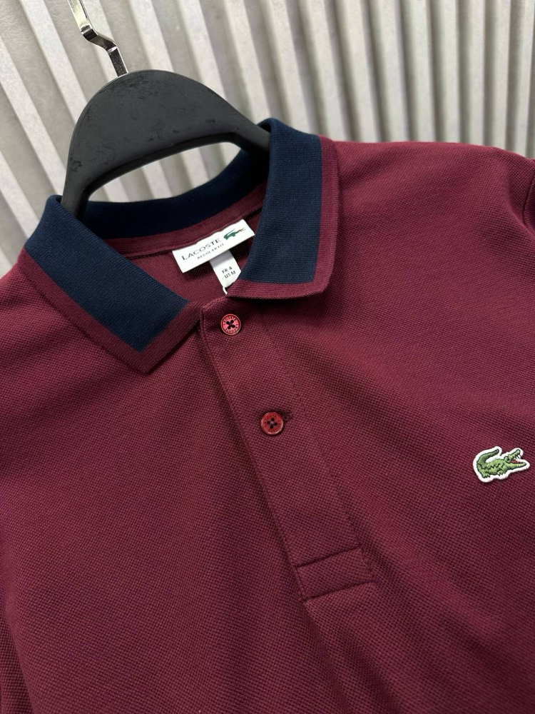 Detaylı Polo Yaka (10019-Bordo)