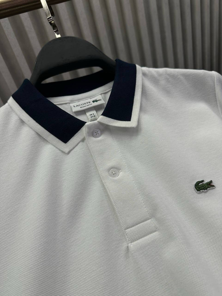 Detaylı Polo Yaka (10019-Beyaz)