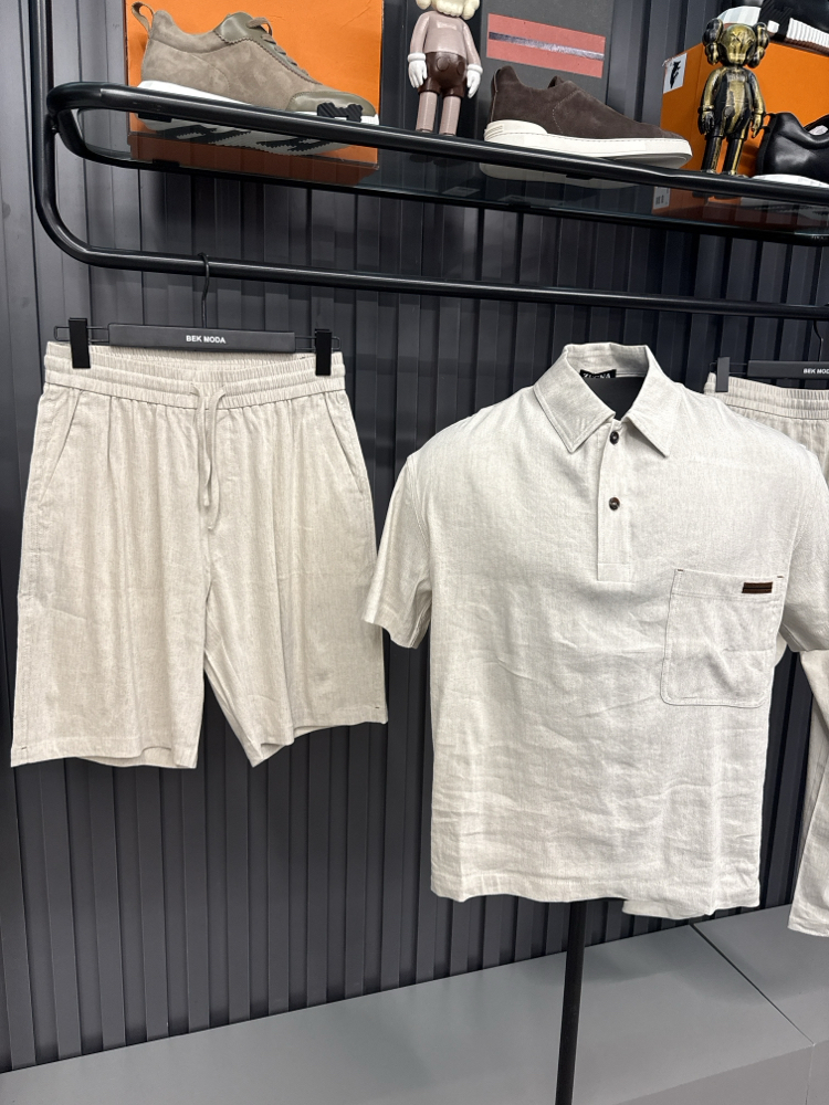 İthal Premium Zegna Ham Keten 3’lü Takım (Battal Boy-6819)