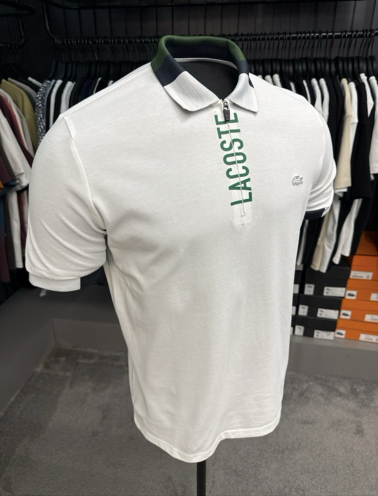 Detaylı Polo Yaka (26110-Beyaz) 