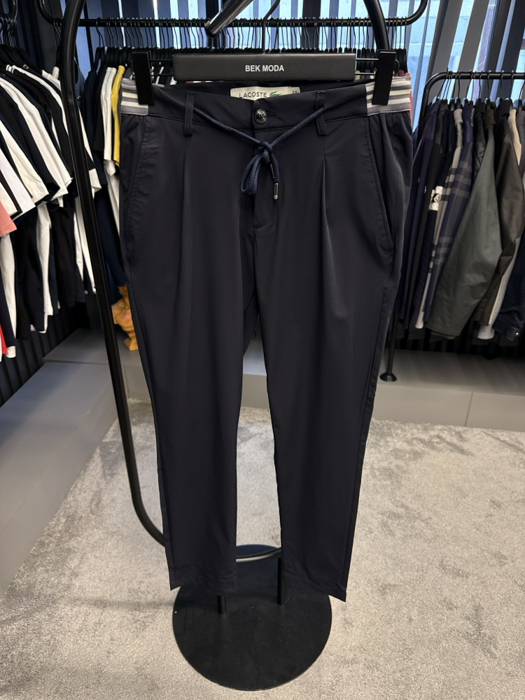 Premium Kırışmayan Kumaş Jogger Pantolon(1090-Lacivert)