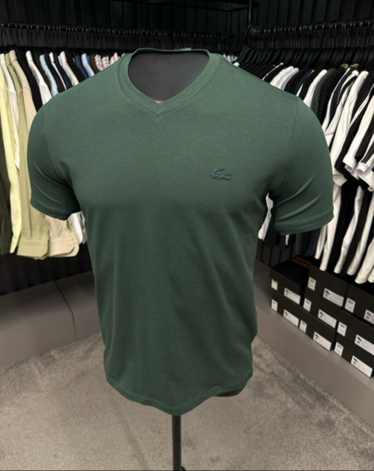 V Yaka T-shirt (2001 -Petrol Yeşili)