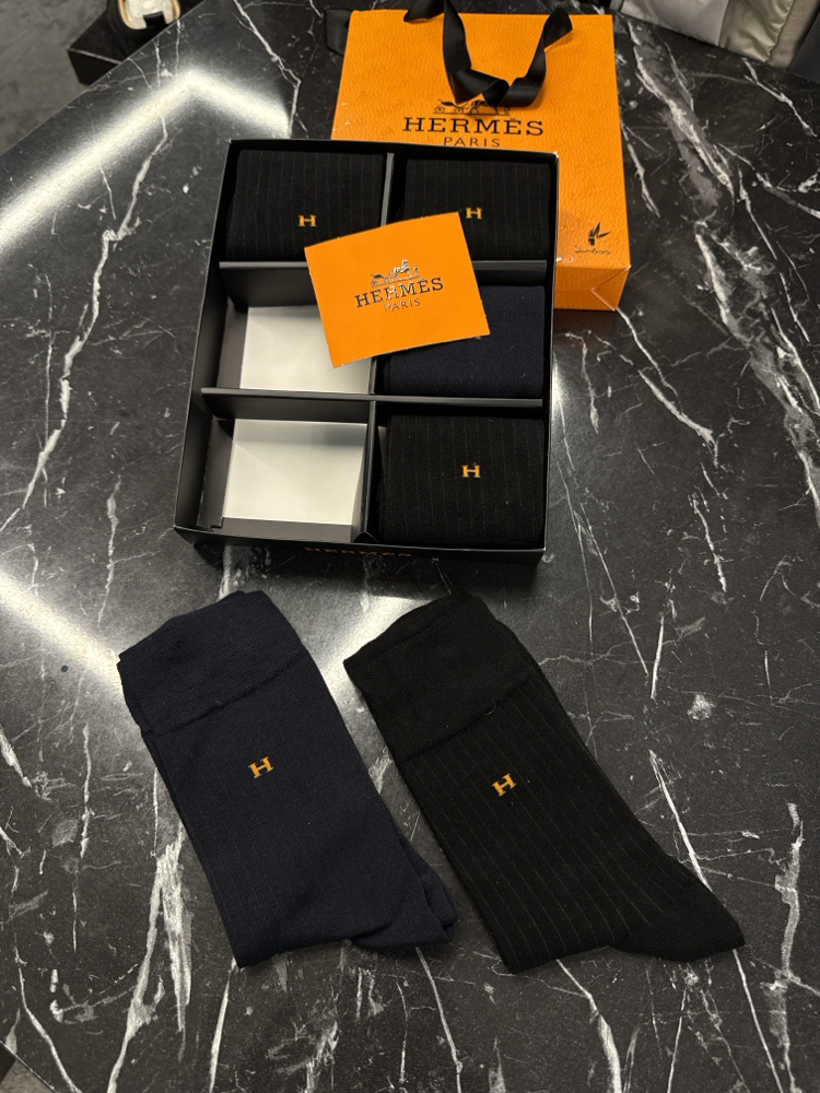 Hermes  Bambu Çorap (6 Çift)