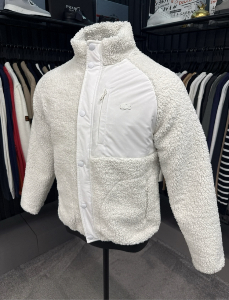Outlet Ürünü Polar Mont Uzun Fermuarlı (7233-Beyaz)
