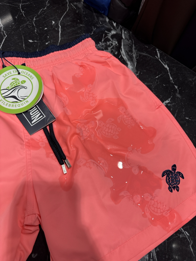  VılebreQuın Hologram Desenli Deniz Şortu 