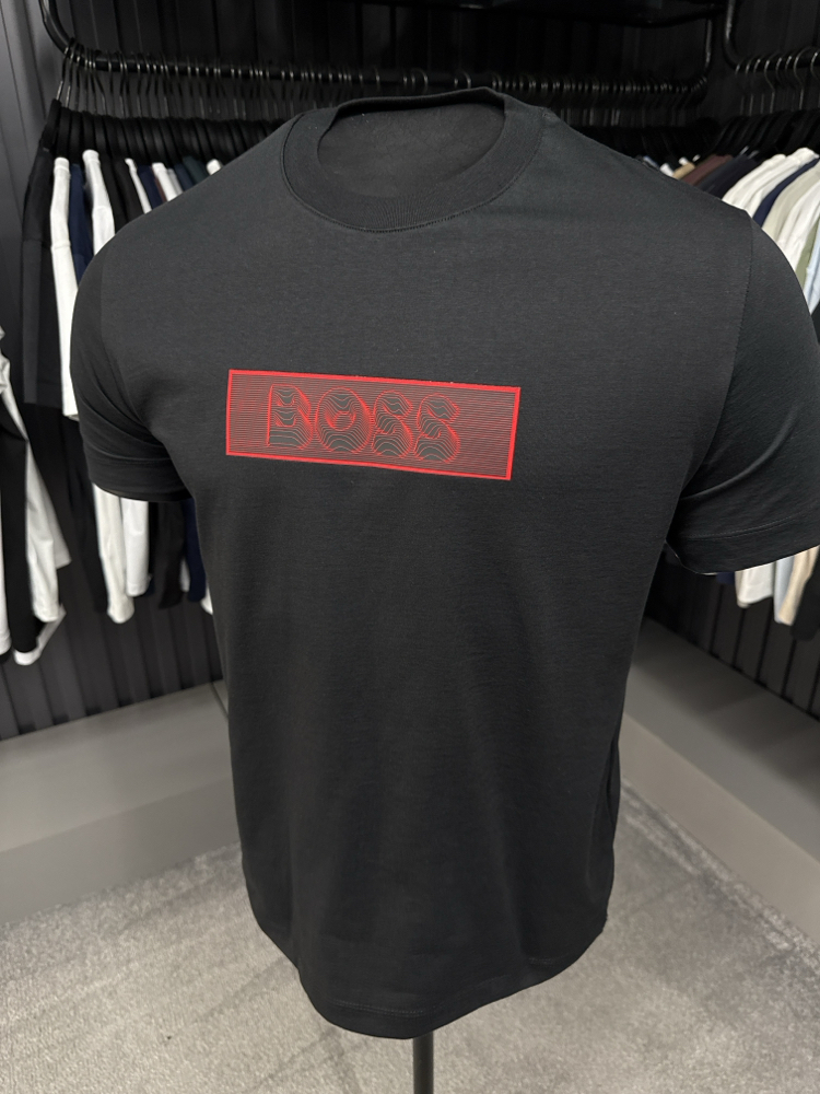 Boss T-shirt (8027-Siyah)
