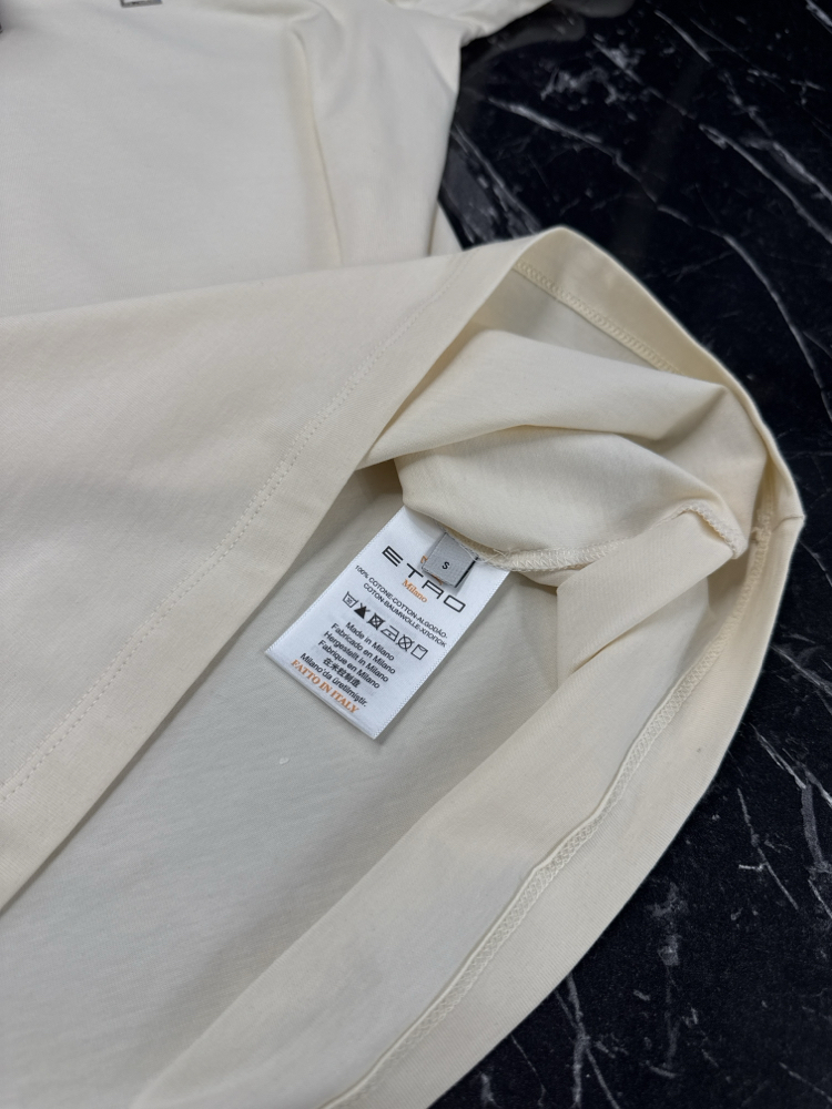 Premium Etro T-shirt (2238-Ekru)