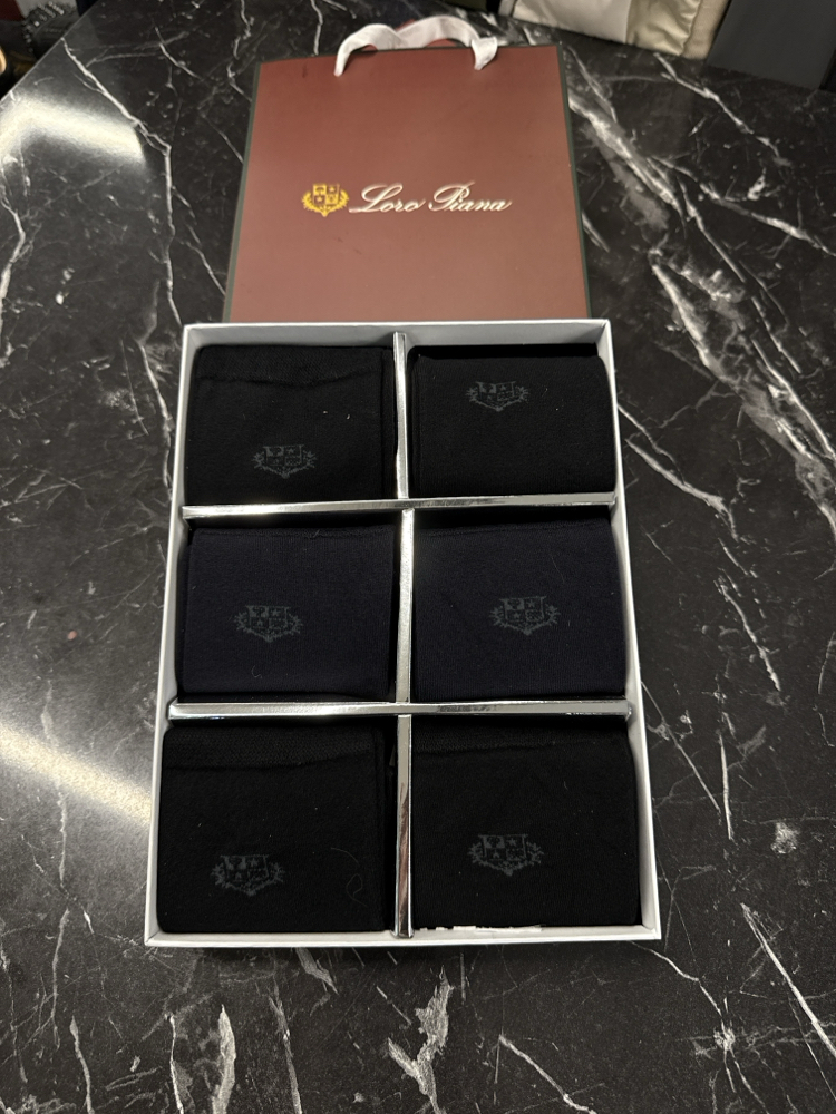 Lora Piana Bambu Çorap (6 Çift)