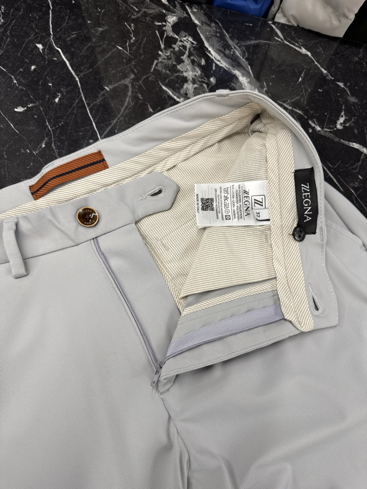 Zegna  Kırışmayan Kumaş Jogger Pantolon(1089-Gri)