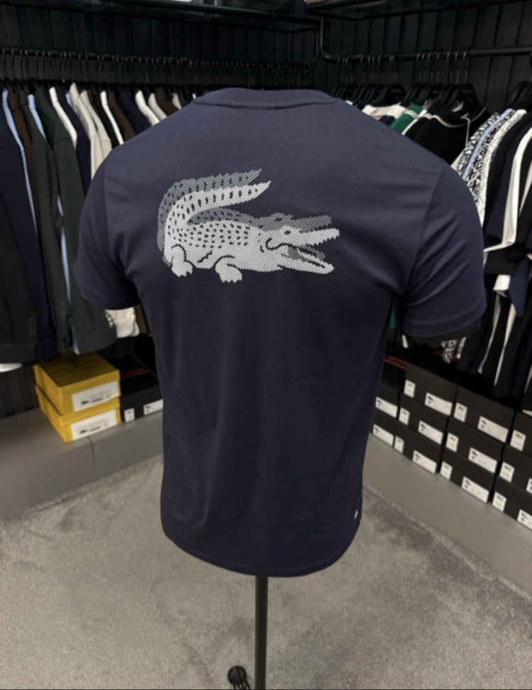 Sırt Detaylı T-shirt (26113-Lacivert)