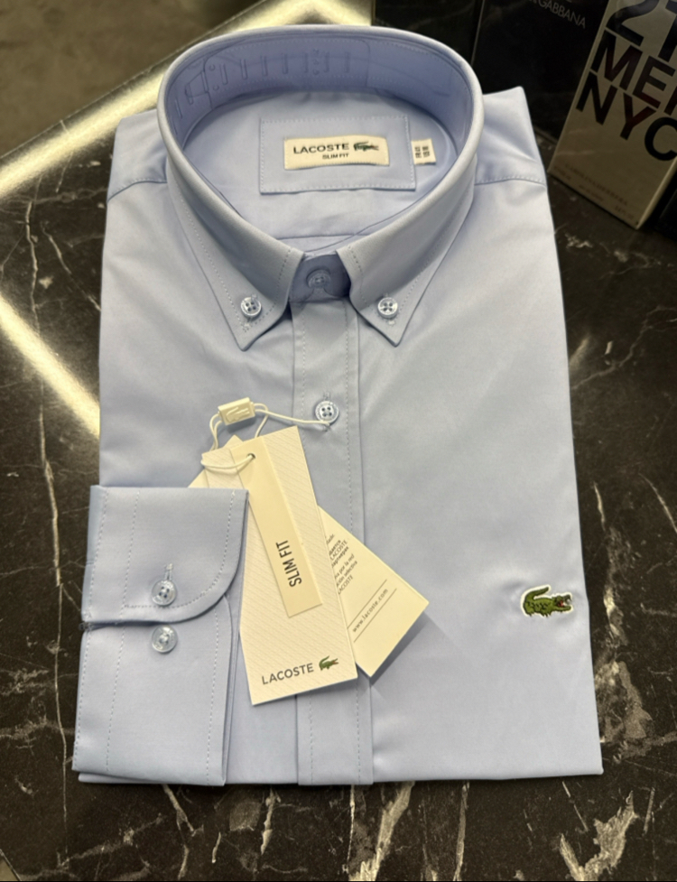 OUTLET ÜRÜNÜ Poplin Gömlek (Buz Mavisi)