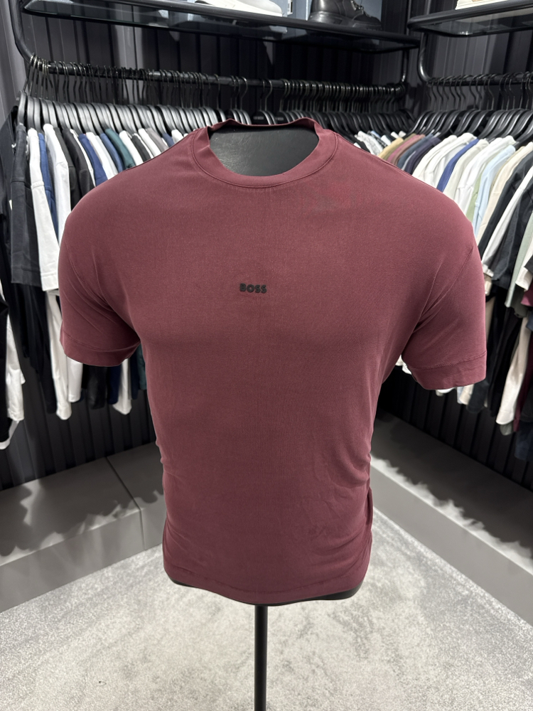 Boss Modal Yıkamalı Kırışmayan Kumaş (Burgundy -2173)