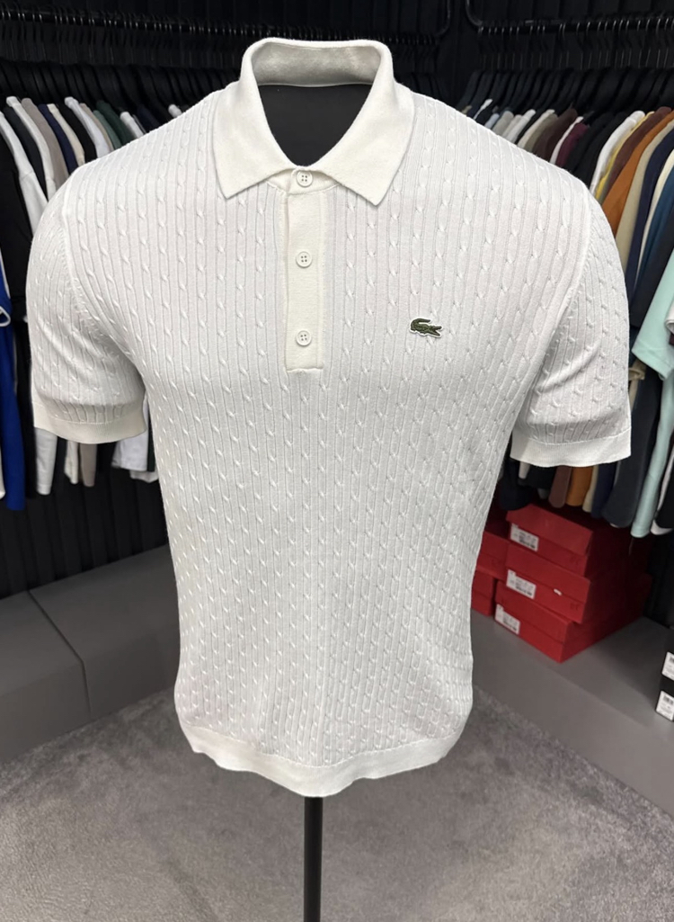 Triko Polo Yaka (Beyaz-33066 )