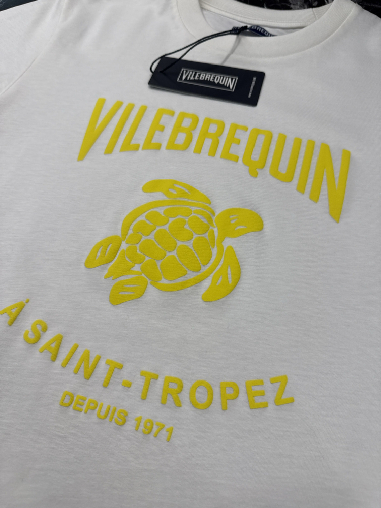 VILEBREQUIN Kaplumbağa Baskılı T-shirt