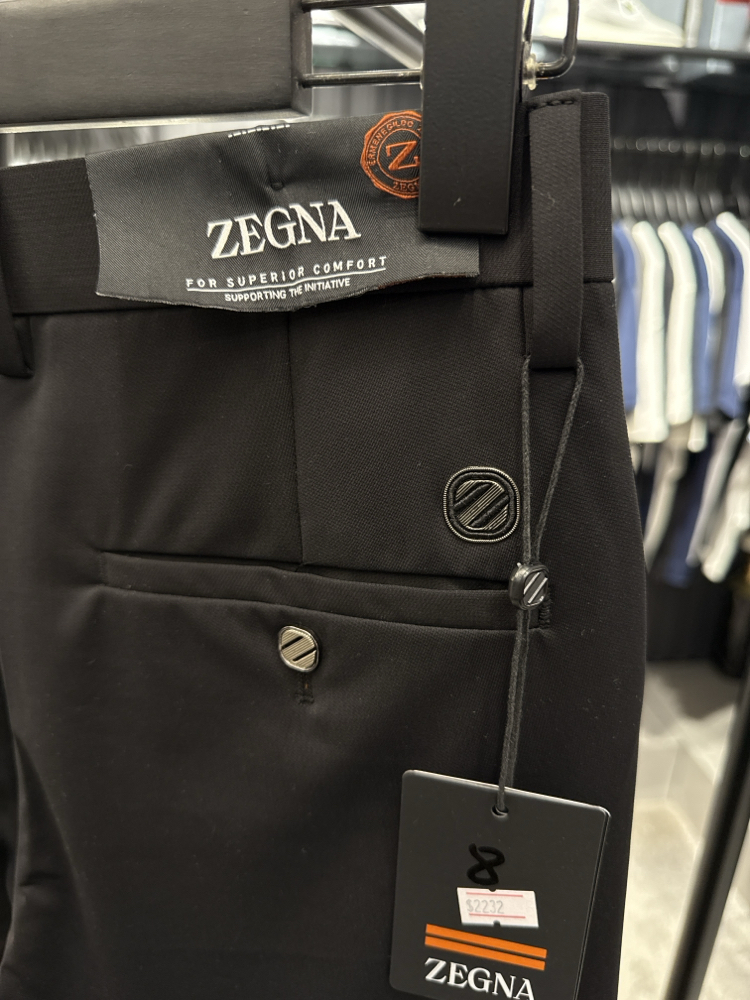 İthal ZEGNA Kırışmayan Kumaş Jogger Pantolon (0102-Siyah)