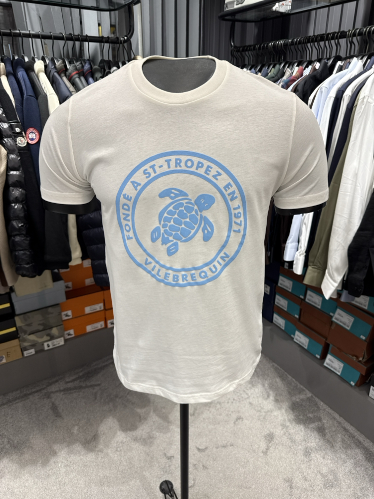 VILEBREQUIN Kaplumbağa Baskılı T-shirt