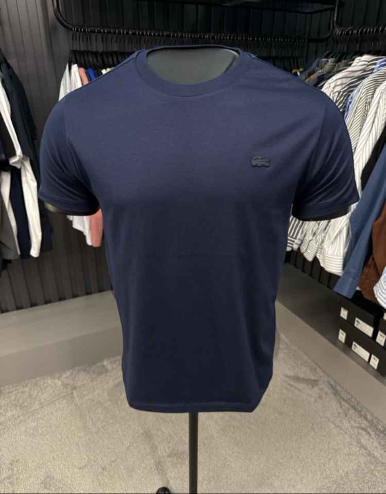 Omuz Detaylı T-shirt (26116-Lacivert)