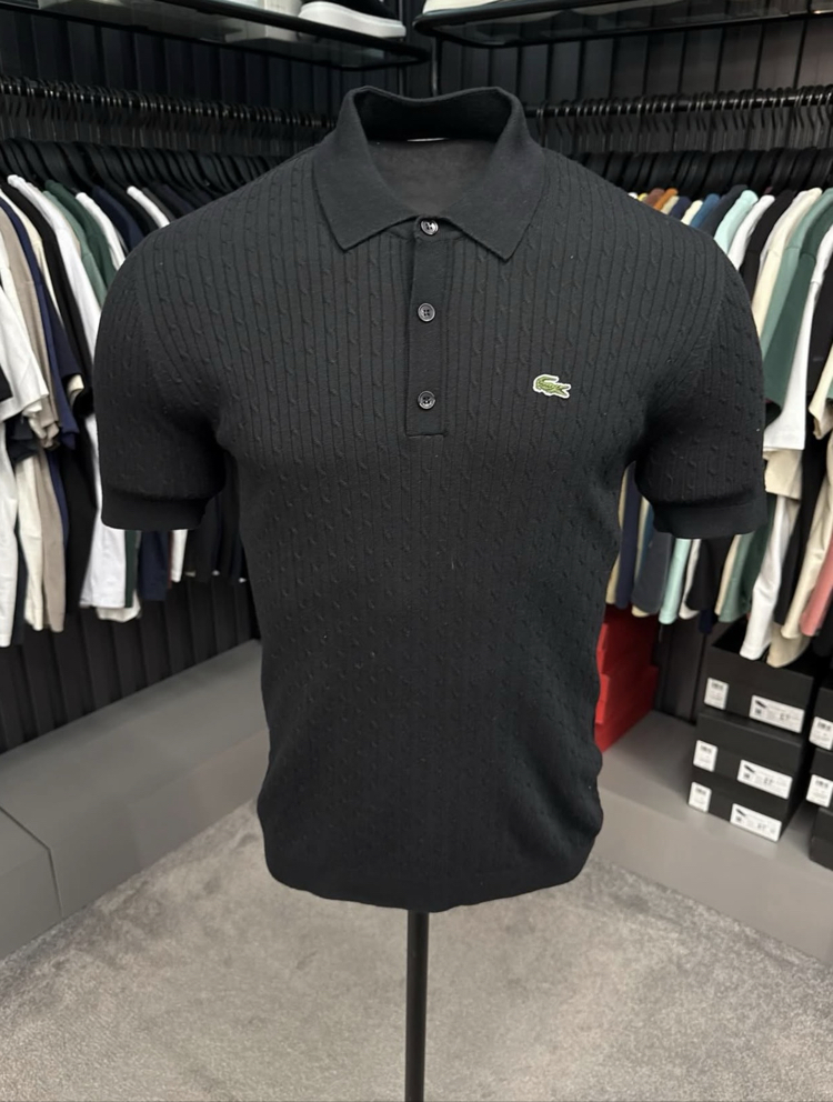 Triko Polo Yaka (Siyah-33066 )