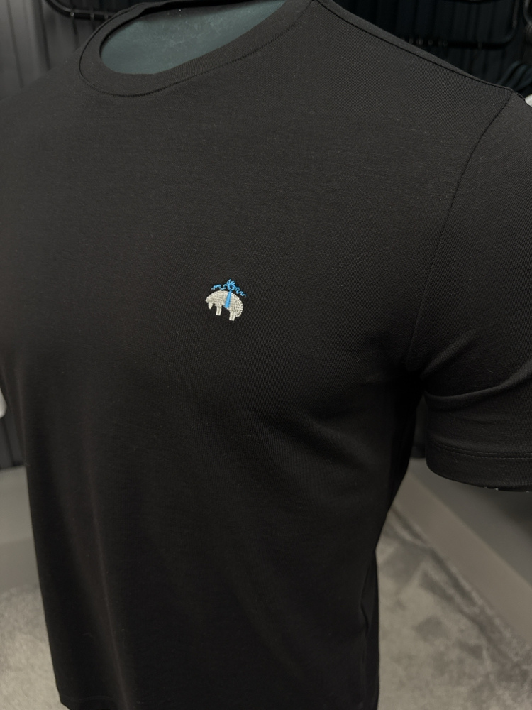 Premium Brooks Brothres T-shirt (2245-Siyah)