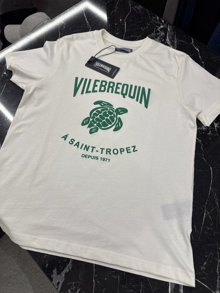 VILEBREQUIN Kaplumbağa Baskılı T-shirt