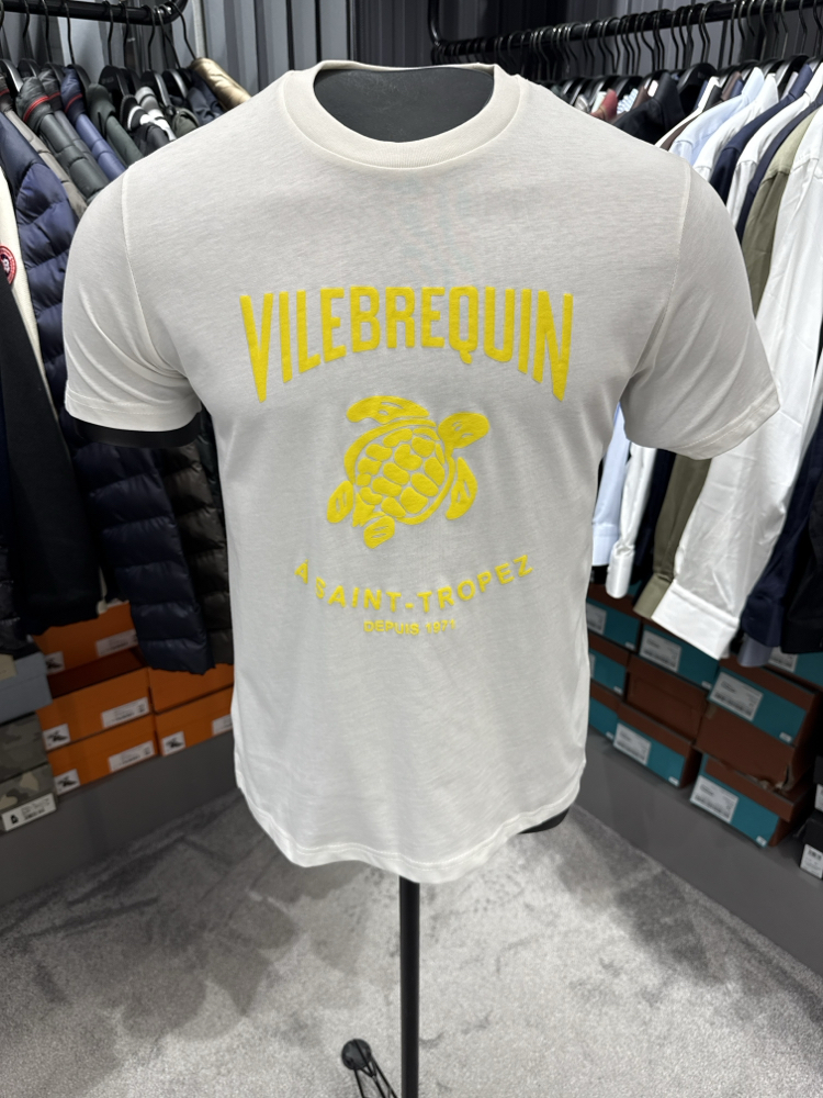 VILEBREQUIN Kaplumbağa Baskılı T-shirt