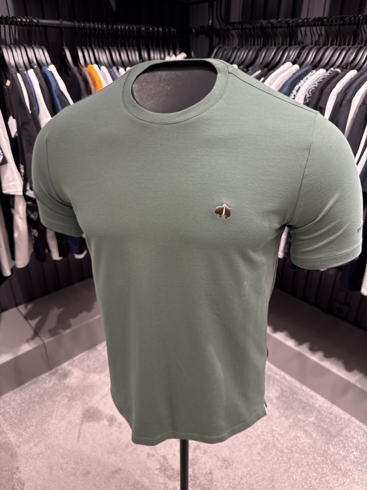 Premium Brooks Brothres T-shirt (2245-Açık Yeşil)