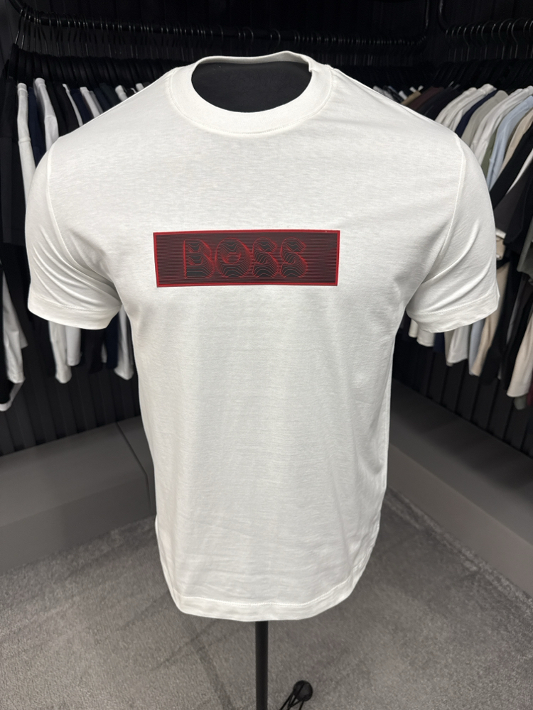 Boss T-shirt (8027-Beyaz)
