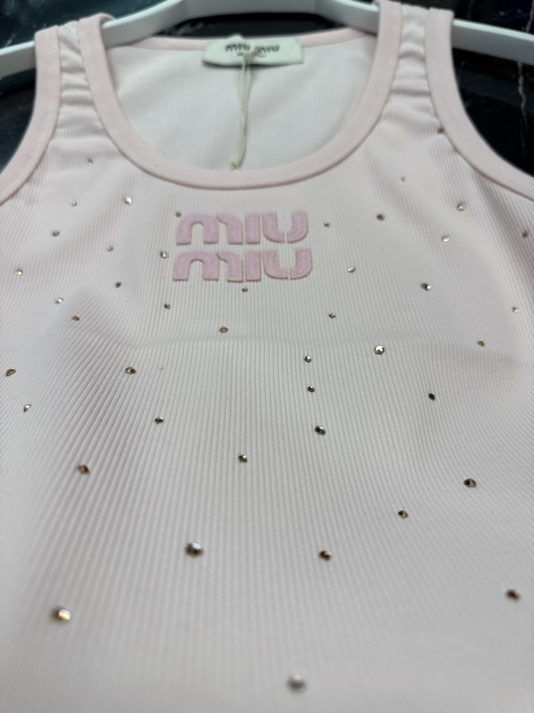 KADIN Mıu Mıu taşlı Atlet