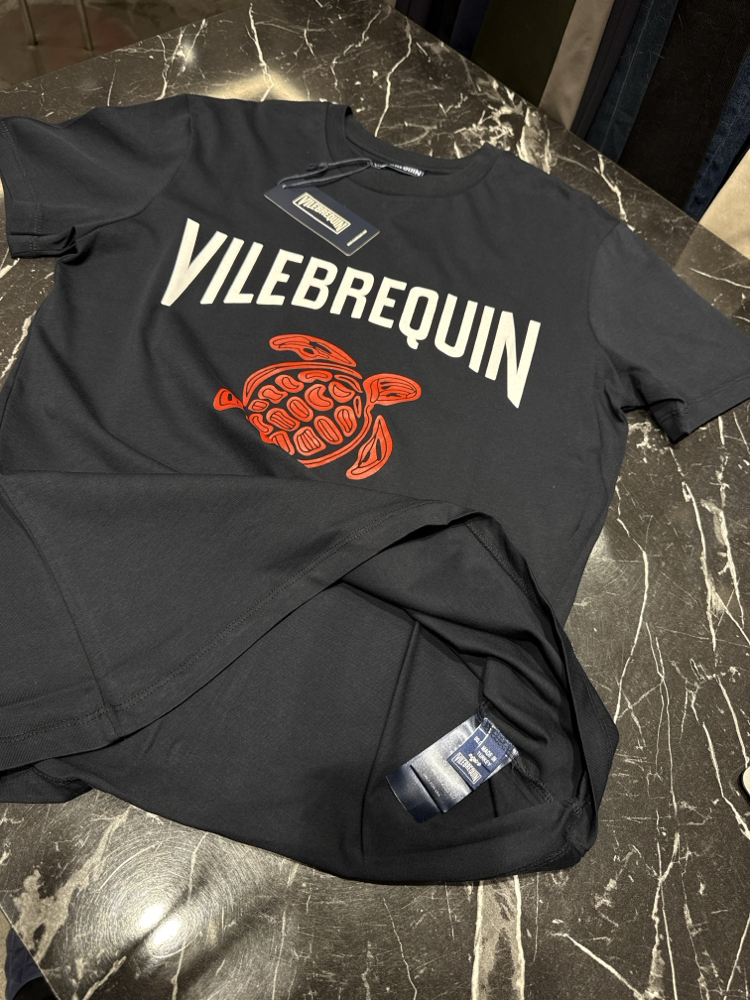 VILEBREQUIN Kaplumbağa Baskılı T-shirt