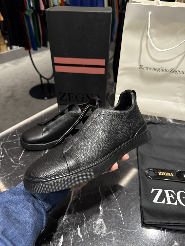 Zegna DERİ Sneakers (İTHAL ÜRÜN)