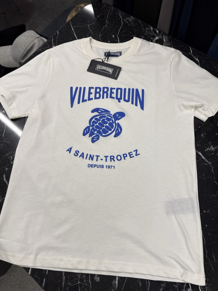 VILEBREQUIN Kaplumbağa Baskılı T-shirt