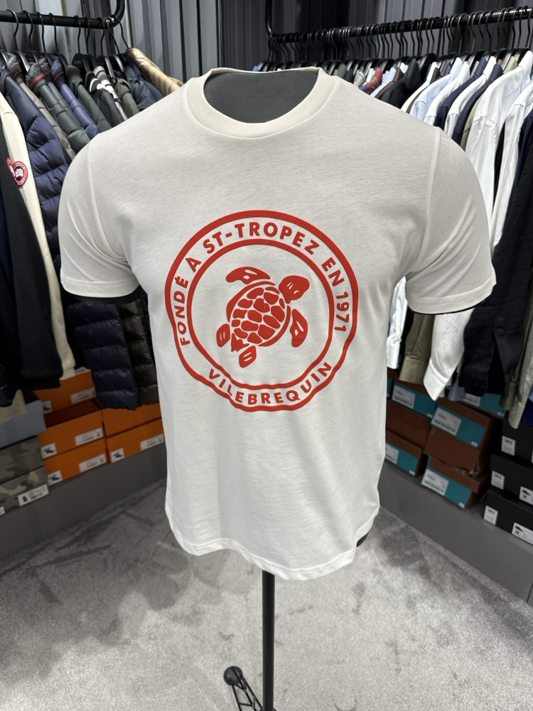VILEBREQUIN Kaplumbağa Baskılı T-shirt