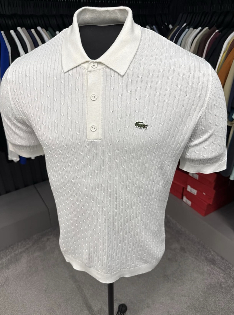 Triko Polo Yaka (Beyaz-33066 )