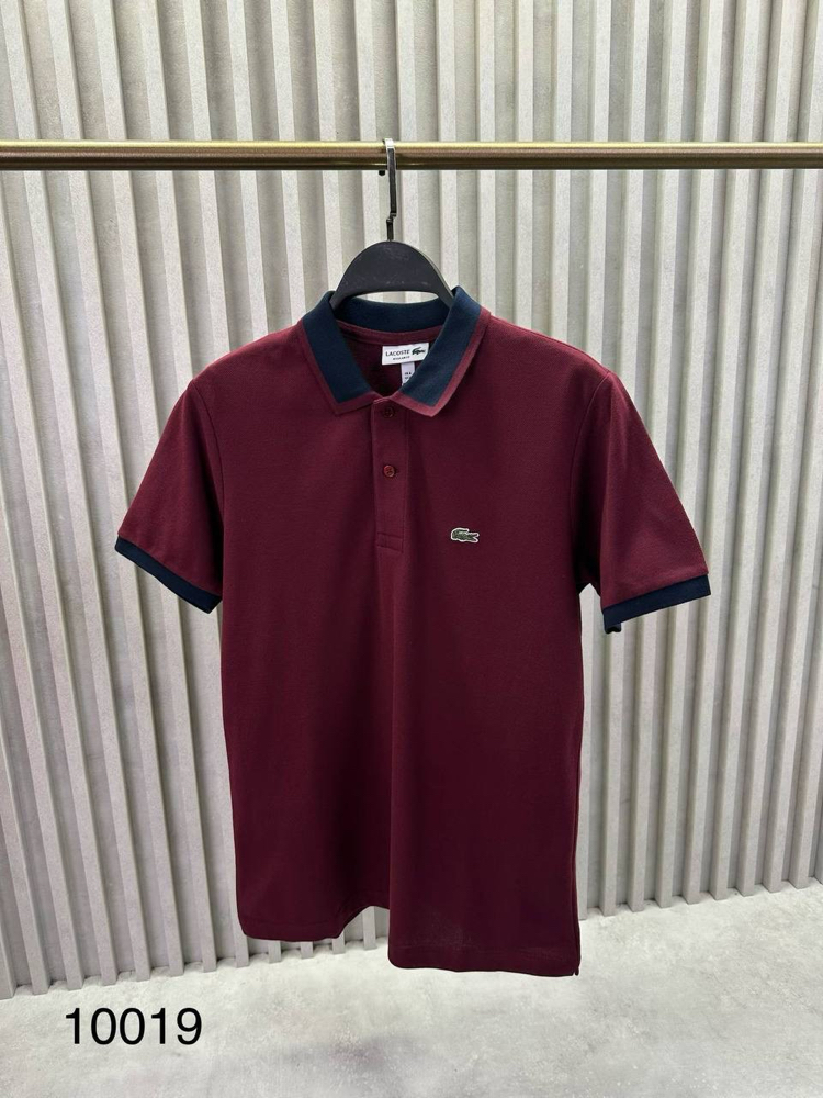 Detaylı Polo Yaka (10019-Bordo)