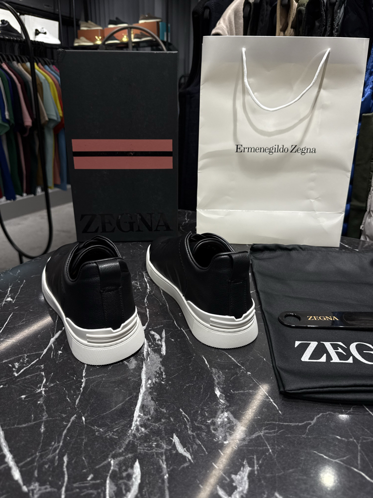 Zegna DERİ Sneakers (İTHAL ÜRÜN)