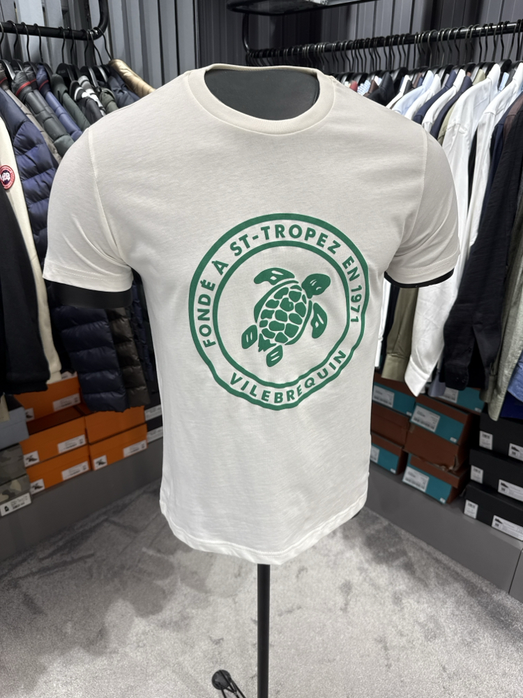 VILEBREQUIN Kaplumbağa Baskılı T-shirt