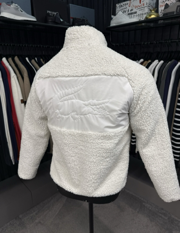 Outlet Ürünü Polar Mont Uzun Fermuarlı (7233-Beyaz)