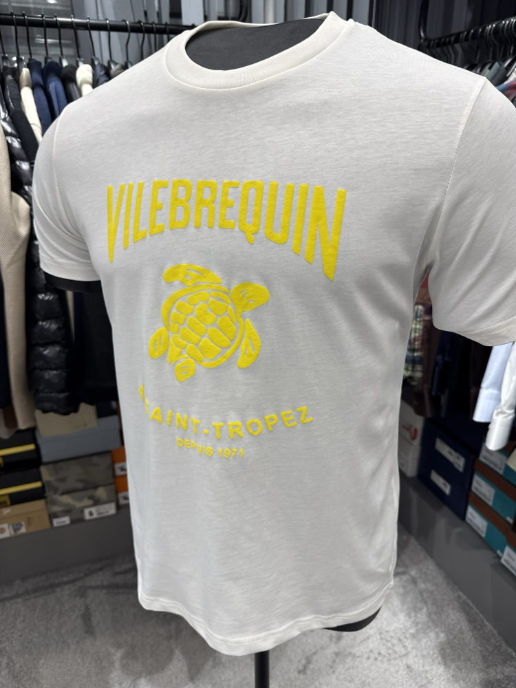 VILEBREQUIN Kaplumbağa Baskılı T-shirt