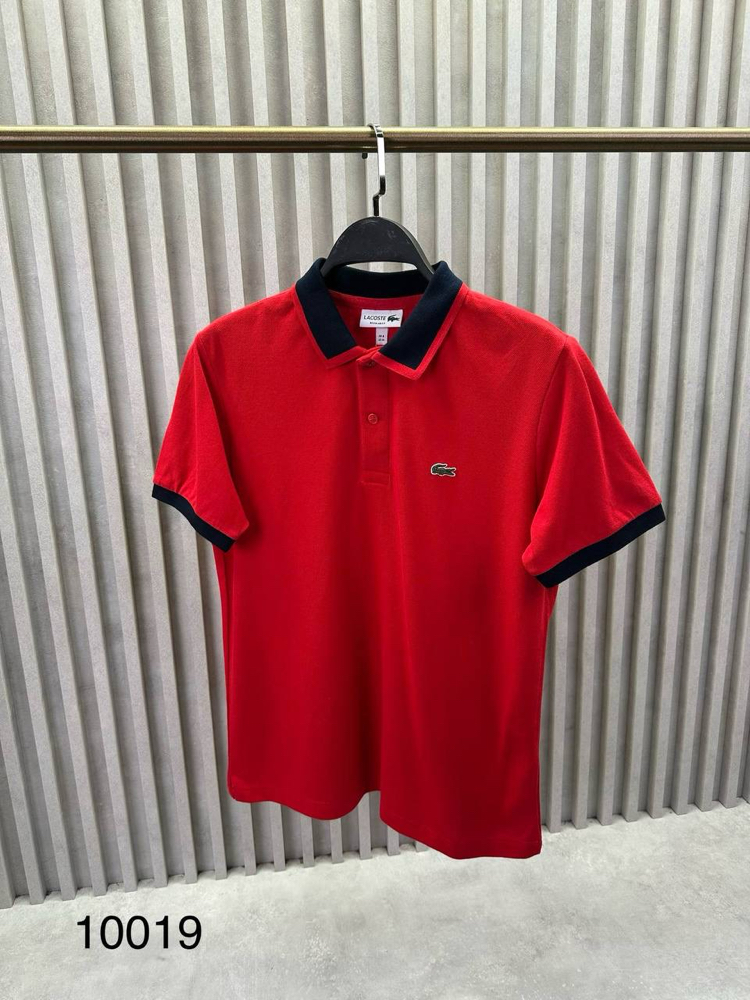 Detaylı Polo Yaka (10019-Kırmızı)
